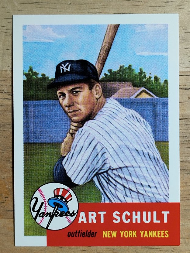 1991 Topps Archives '53 #167 Art Schult