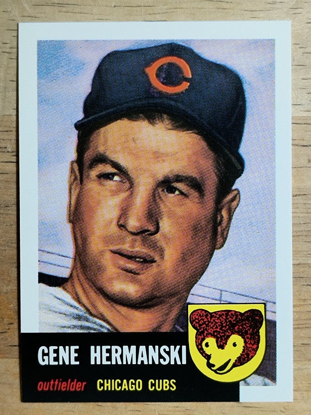 1991 Topps Archives '53 #179 Gene Hermanski