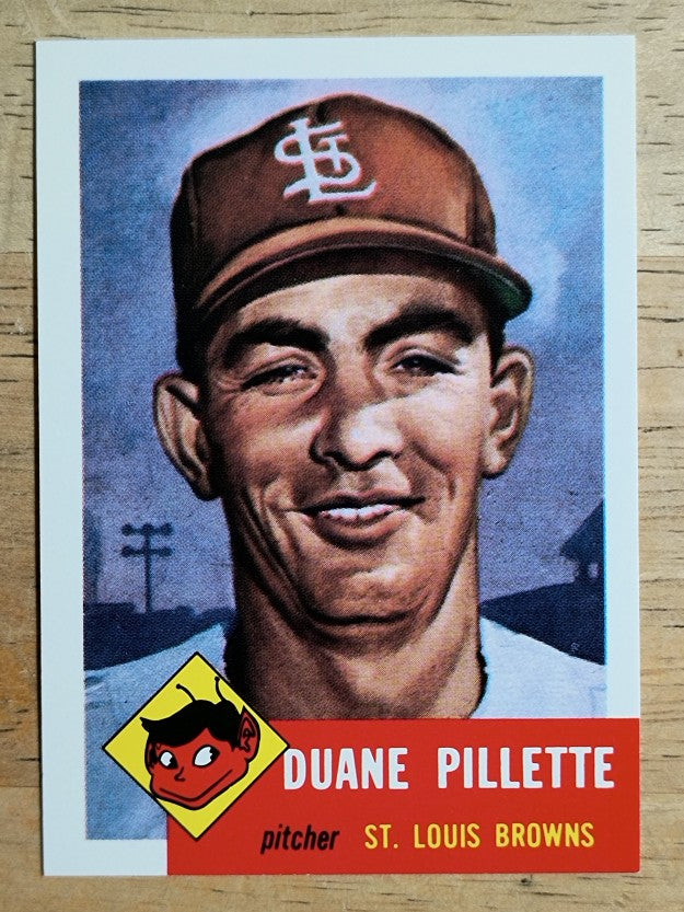 1991 Topps Archives '53 #269 Duane Pillette