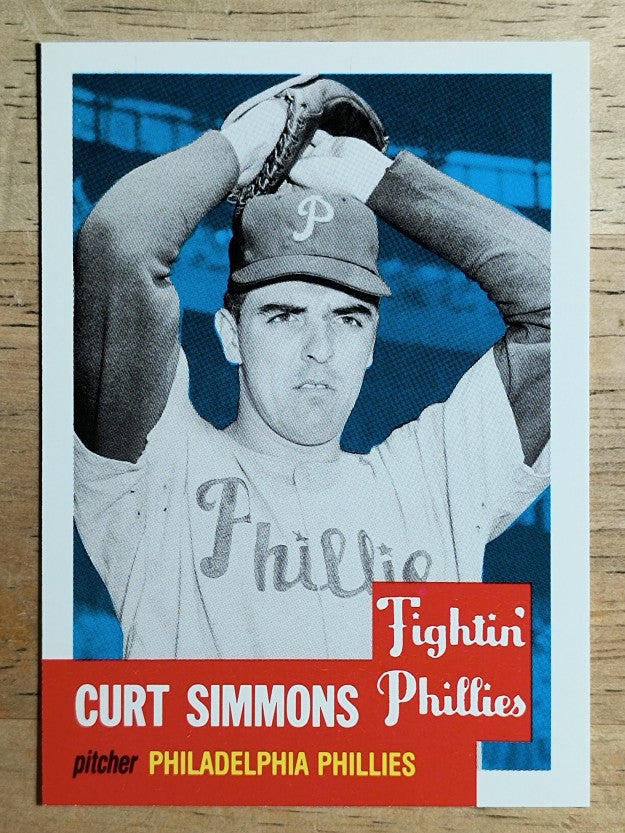 1991 Topps Archives '53 #318 Curt Simmons