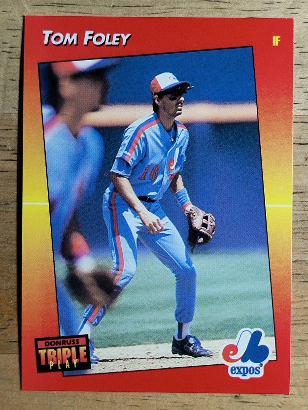 1992 Triple Play #2 Tom Foley