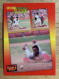 1992 Triple Play #61 Glenn Braggs/Kirt Manwaring AA