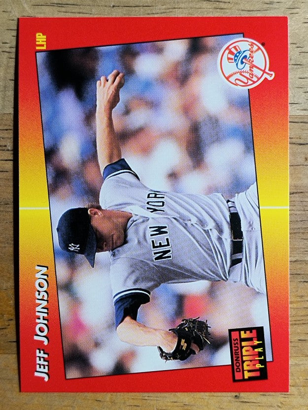 1992 Triple Play #93 Jeff Johnson
