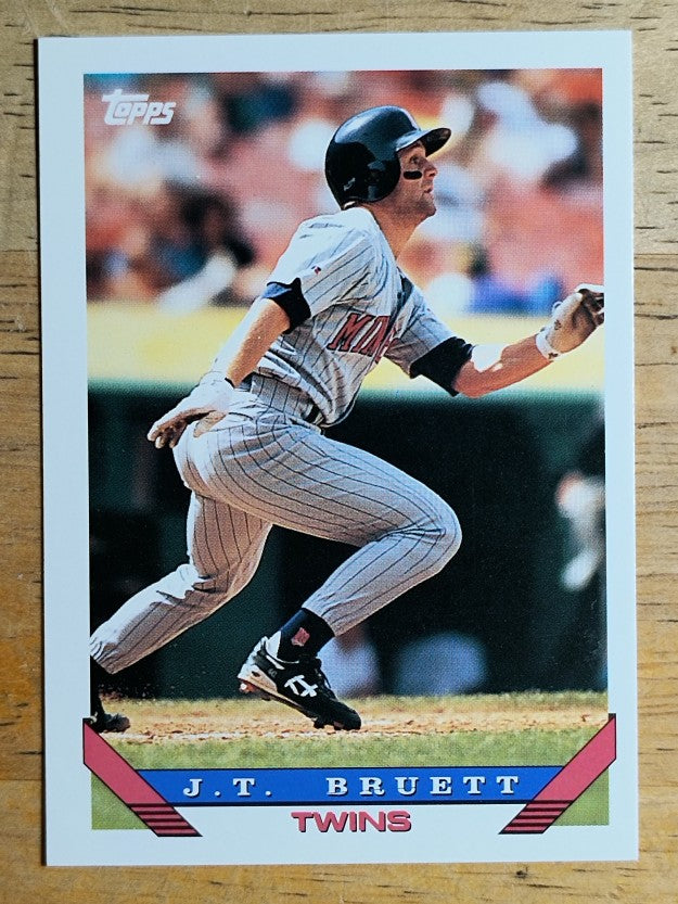 1993 Topps #309 J.T. Bruett