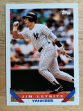 1993 Topps #385 Jim Leyritz