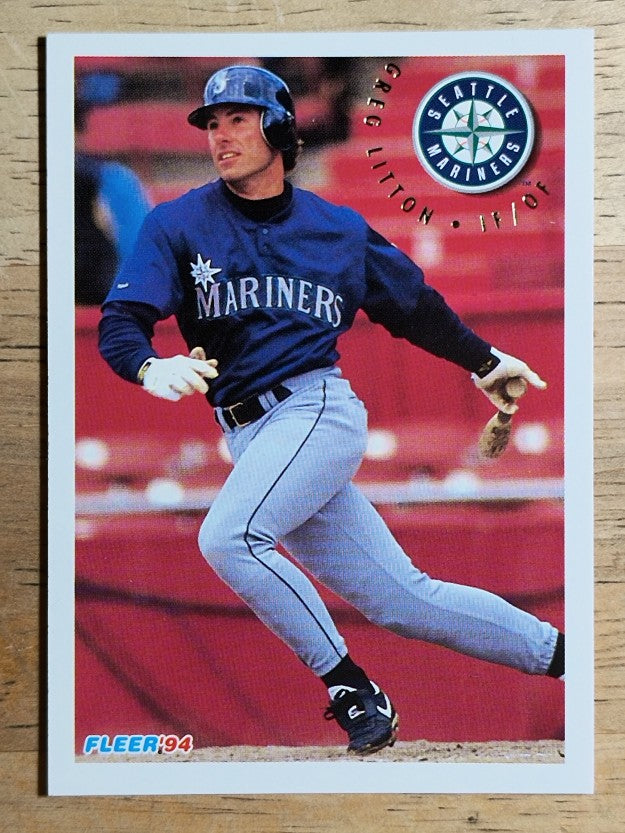 1994 Fleer #292 Greg Litton
