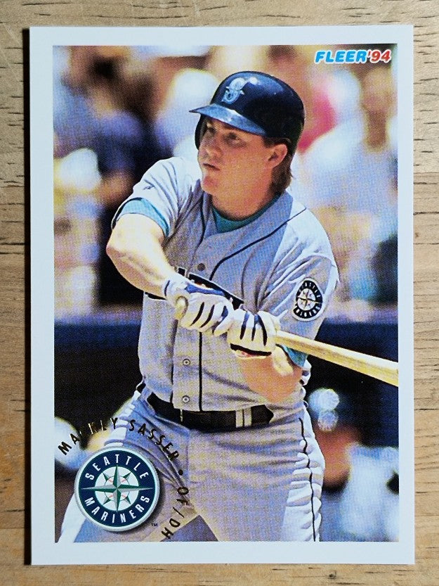 1994 Fleer #298 Mackey Sasser