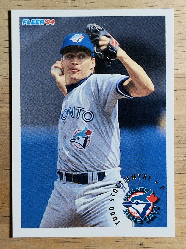 1994 Fleer #344 Todd Stottlemyre