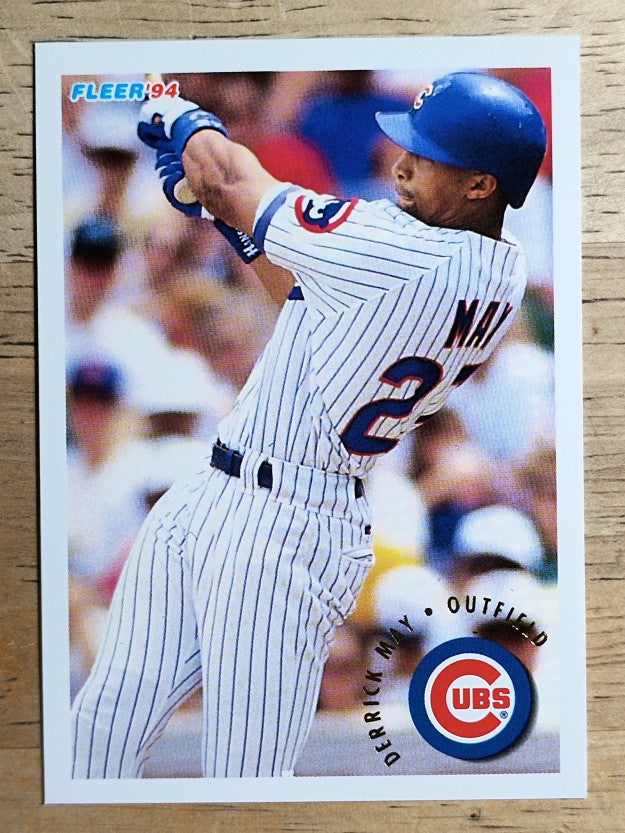 1994 Fleer #389 Derrick May