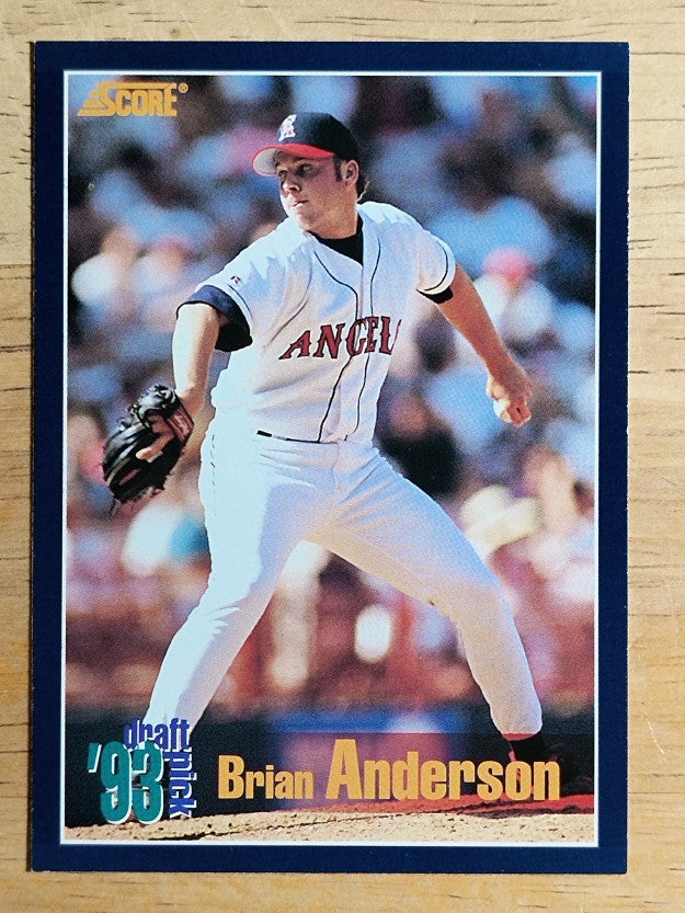 1994 Score #468 Brian Anderson RC