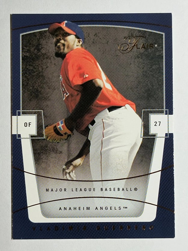 2004 Flair #5 Vladimir Guerrero