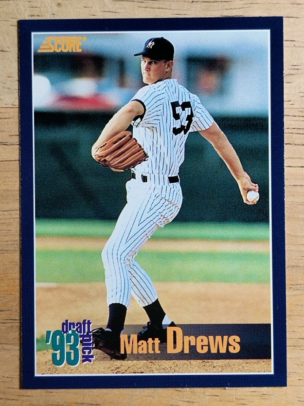 1994 Score #506 Matt Drews RC