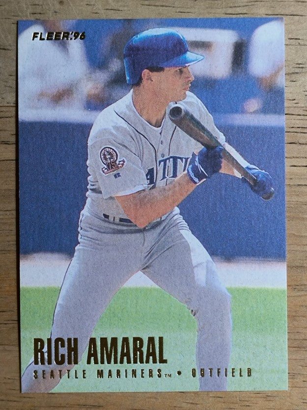 1996 Fleer #225 Rich Amaral