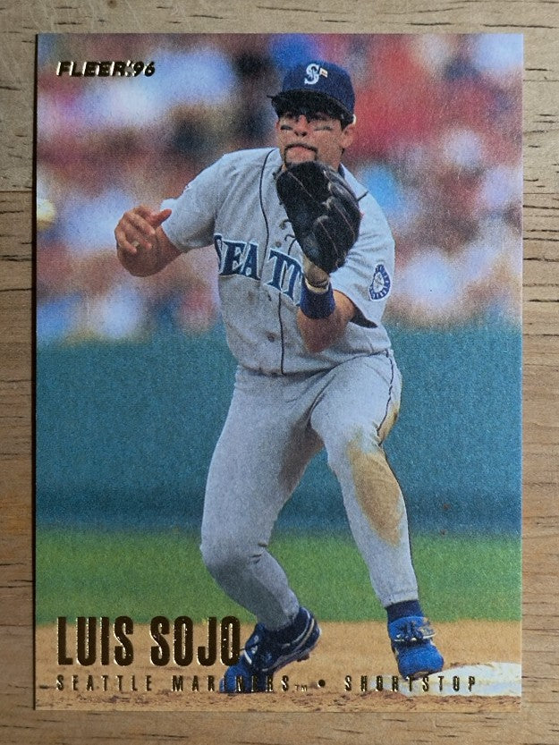 1996 Fleer #244 Luis Sojo