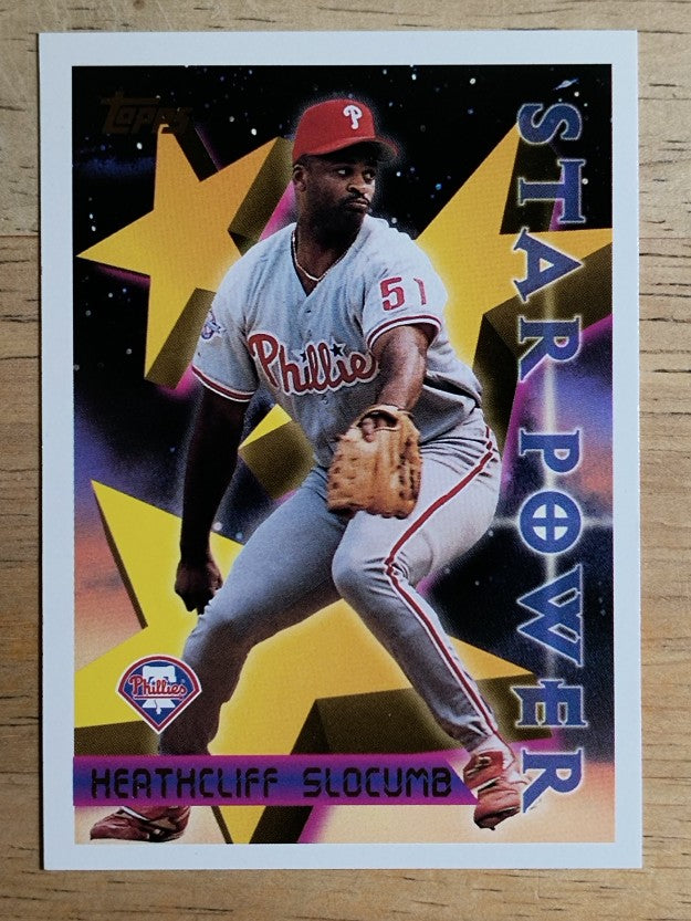 1996 Topps #11 Heathcliff Slocumb STP