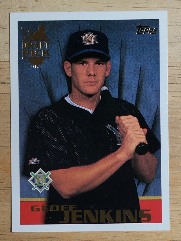 1996 Topps #24 Geoff Jenkins RC