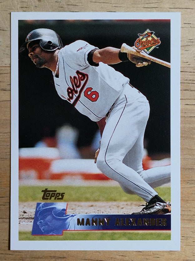 1996 Topps #34 Manny Alexander