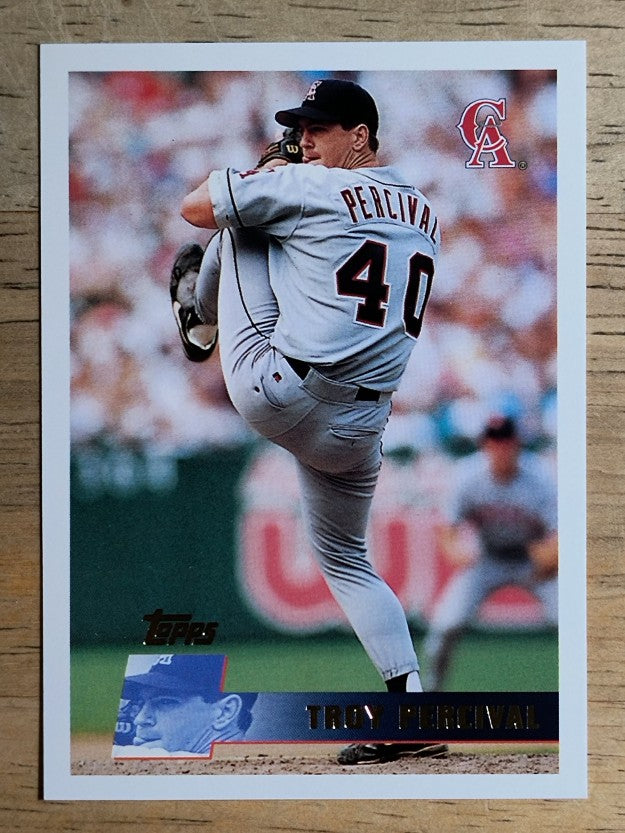 1996 Topps #43 Troy Percival