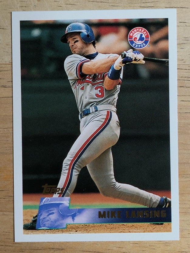 1996 Topps #86 Mike Lansing
