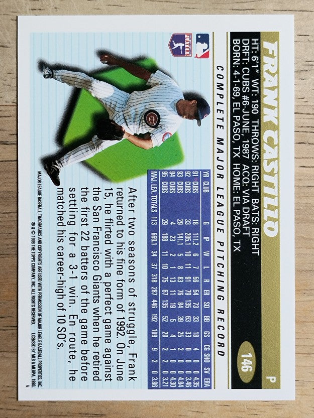 1996 Topps #146 Frank Castillo