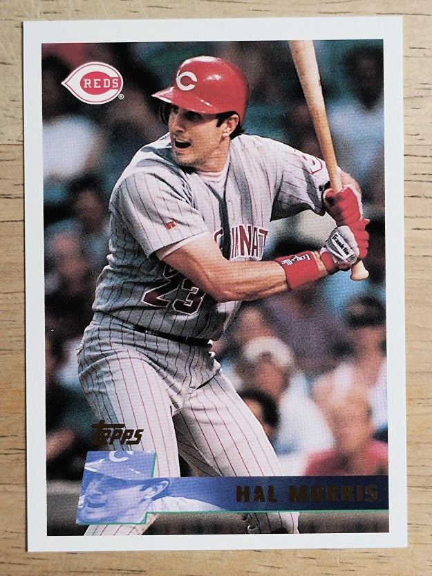 1996 Topps #158 Hal Morris