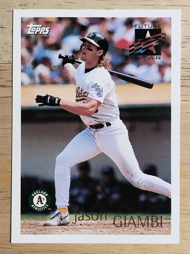 1996 Topps #210 Jason Giambi