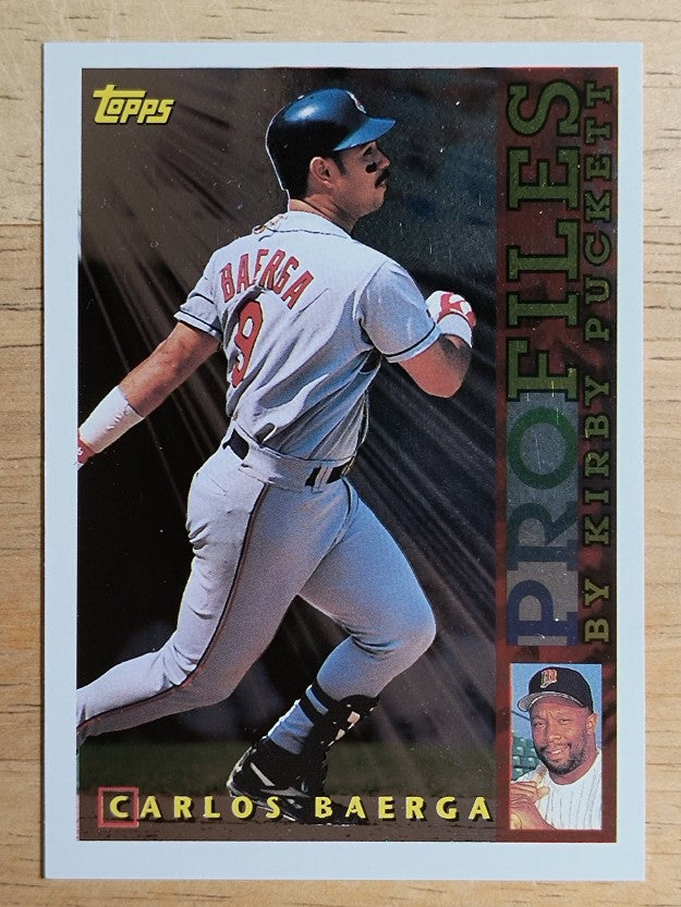 1996 Topps Profiles #AL2 Carlos Baerga