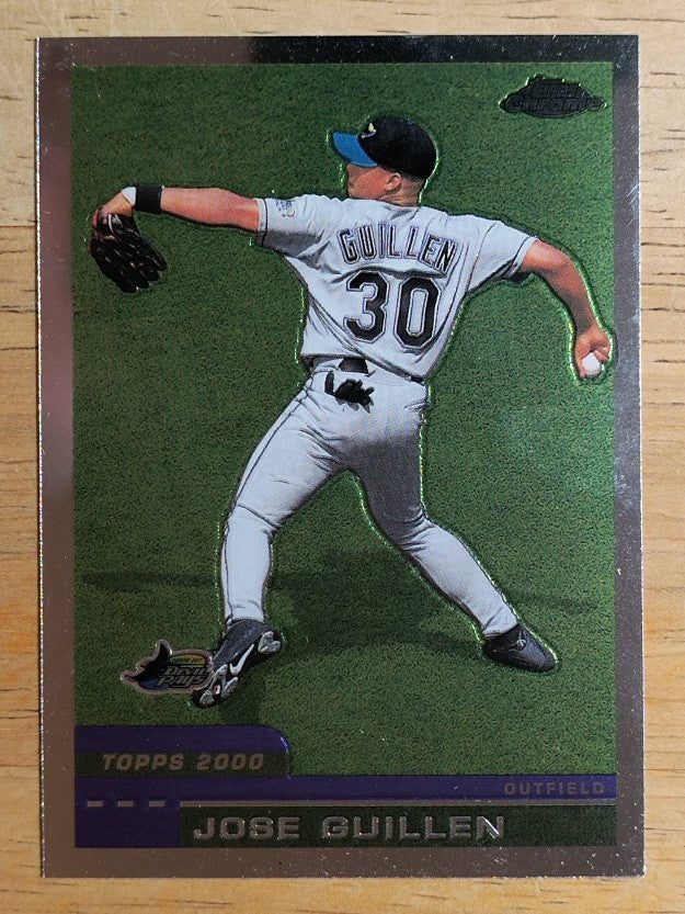 2000 Topps Chrome #426 Jose Guillen