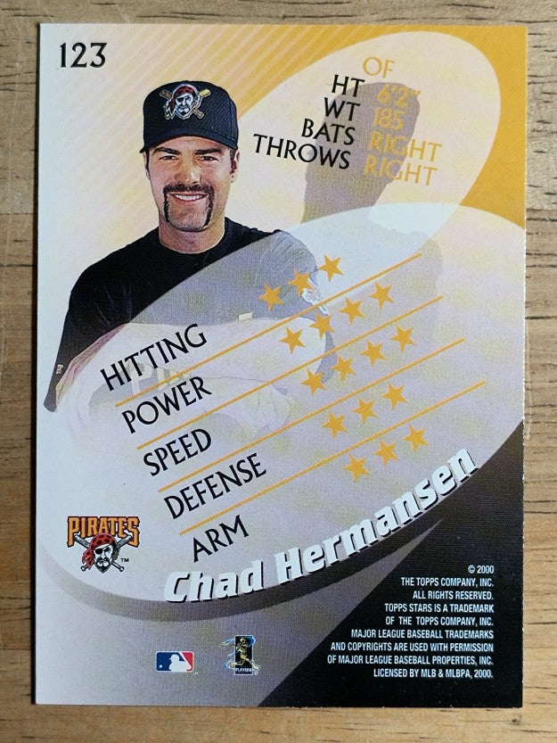 2000 Topps Stars #123 Chad Hermansen