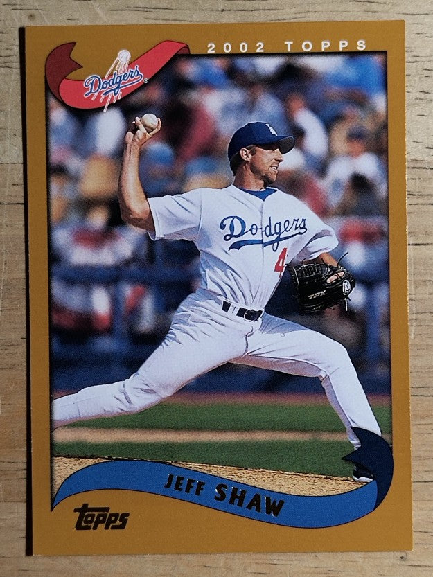2002 Topps #87 Jeff Shaw