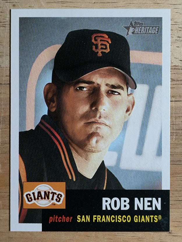 2002 Topps Heritage #140 Robb Nen