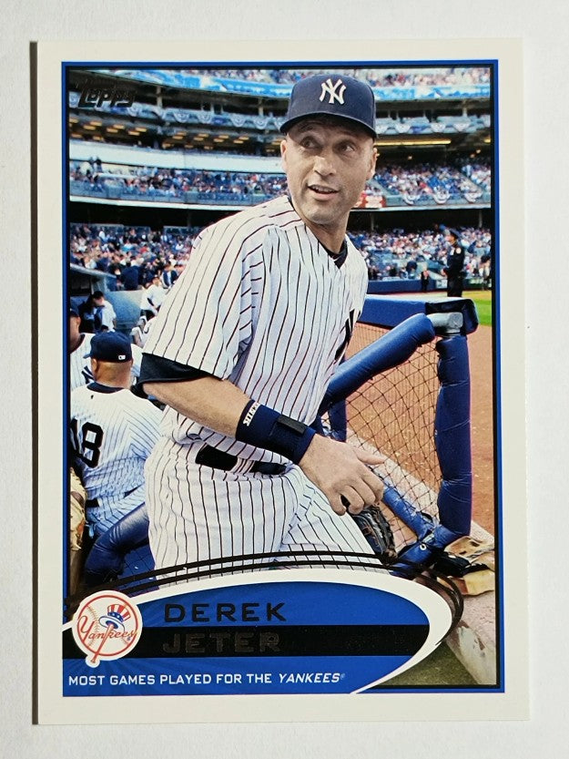 2012 Topps #641 Derek Jeter RB