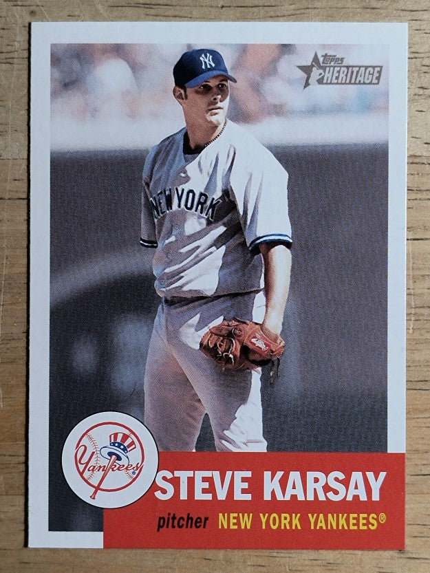 2002 Topps Heritage #243 Steve Karsay