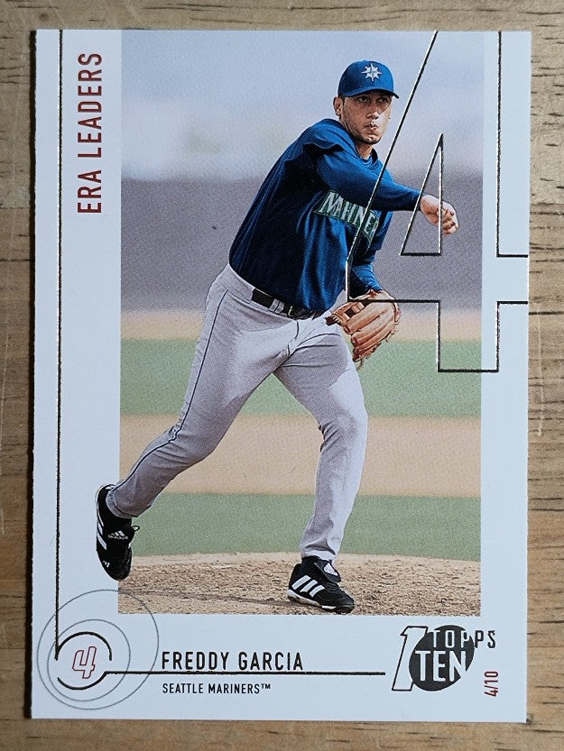 2002 Topps Ten #144 Freddy Garcia ERA
