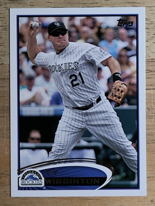 2012 Topps #154 Ty Wigginton