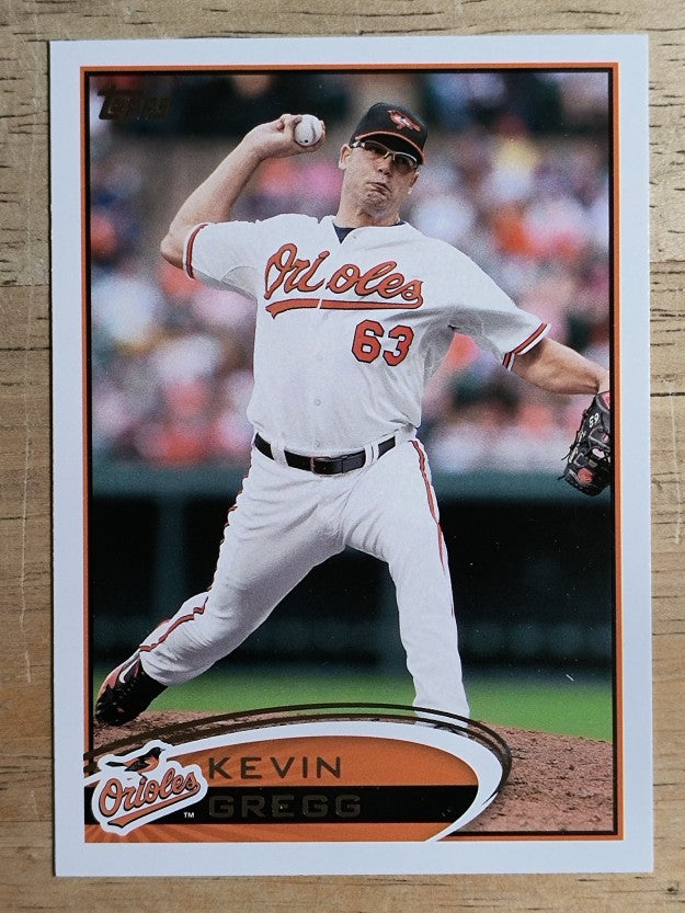 2012 Topps #326 Kevin Gregg