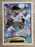 2012 Topps #473 Evan Meek