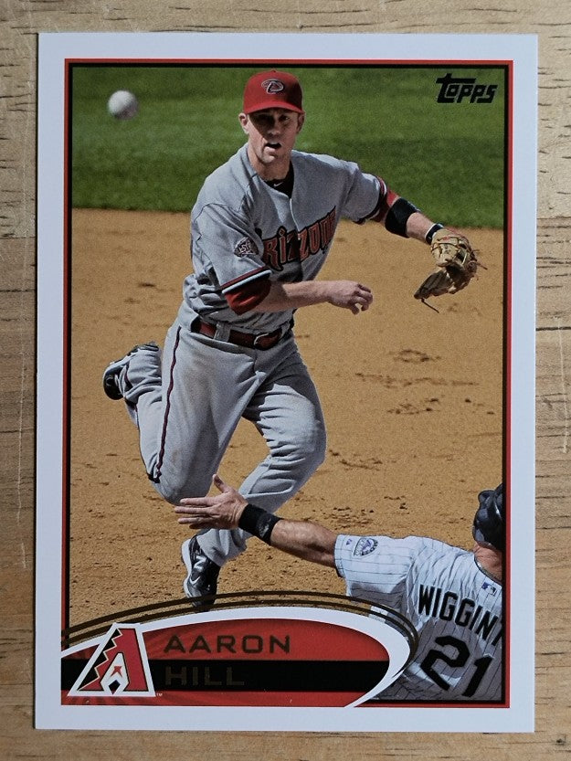 2012 Topps #527 Aaron Hill