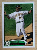 2012 Topps #640 Jemile Weeks RC