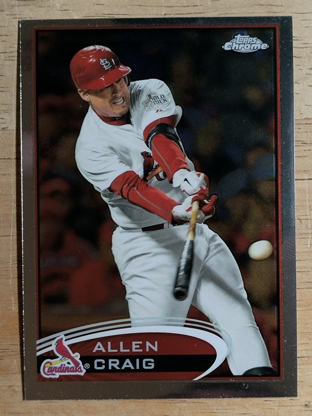 2012 Topps Chrome #91 Allen Craig