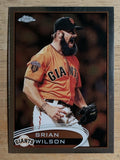 2012 Topps Chrome #98 Brian Wilson