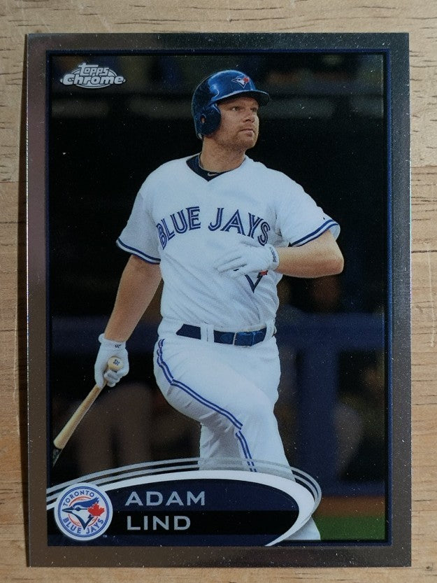 2012 Topps Chrome #105 Adam Lind