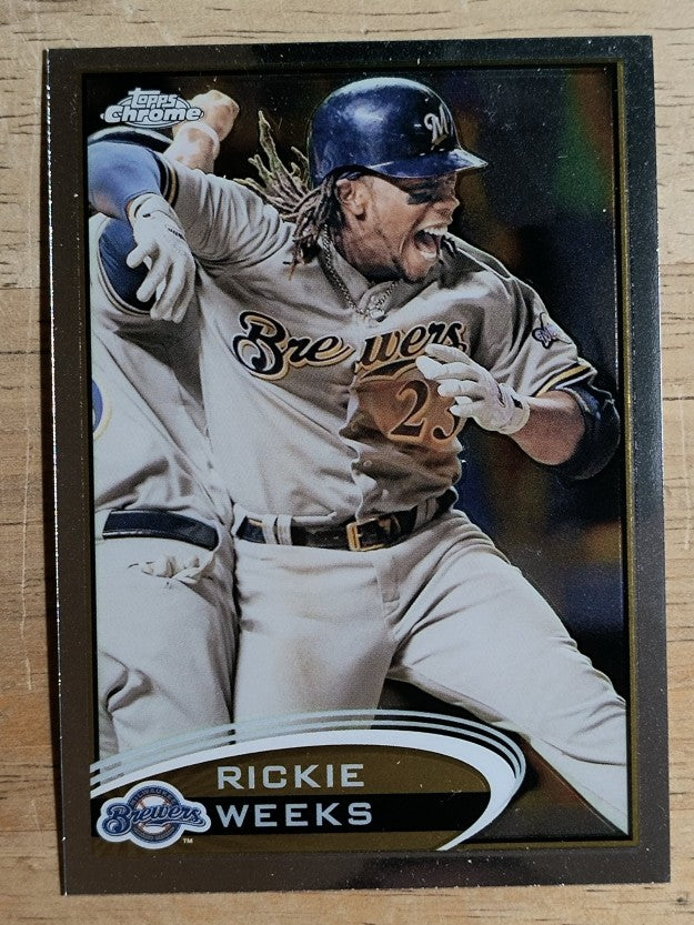 2012 Topps Chrome #147 Rickie Weeks