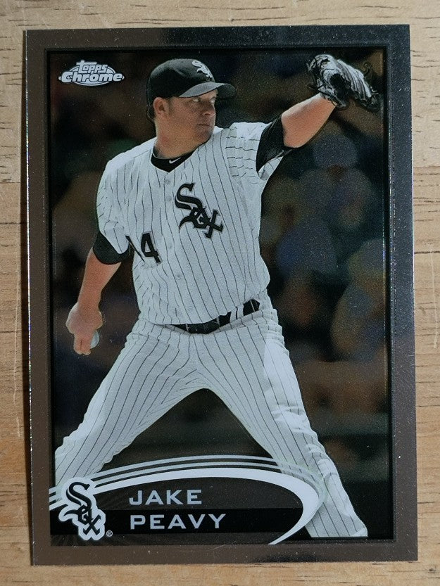 2012 Topps Chrome #213 Jake Peavy