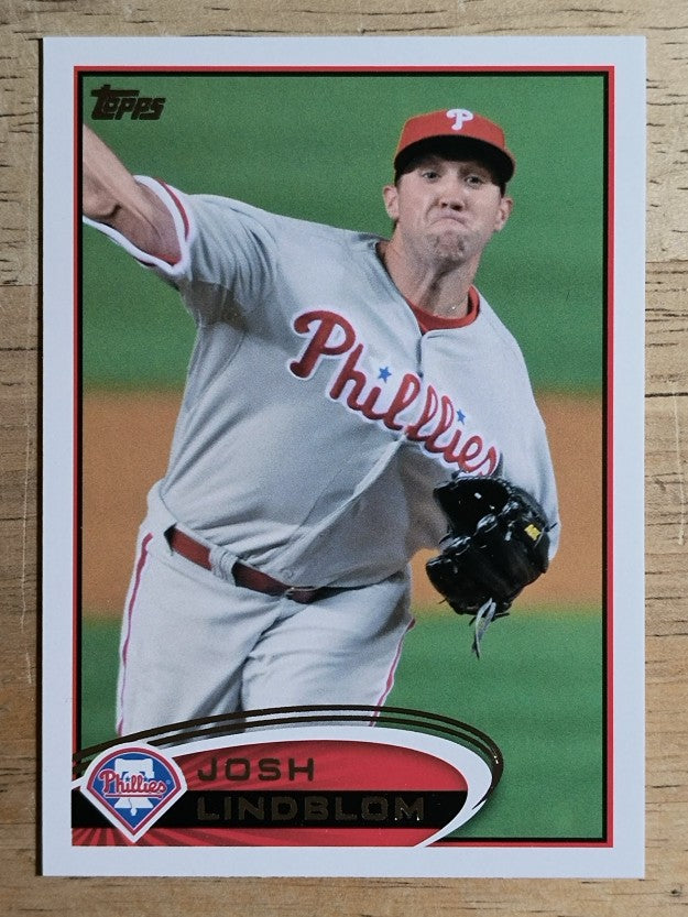 2012 Topps Update #US225 Josh Lindblom