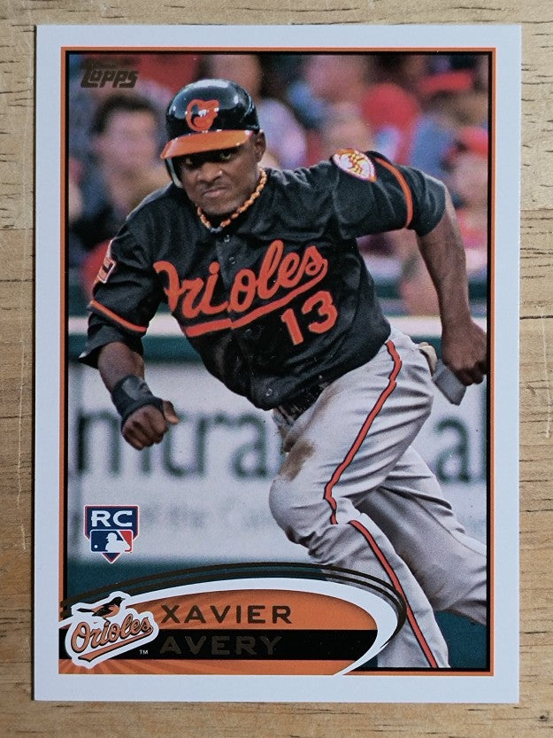 2012 Topps Update #US320 Xavier Avery RC