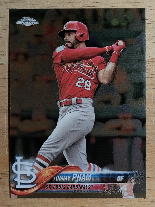 2018 Topps Chrome #118 Tommy Pham