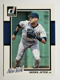 2014 Donruss #318 Derek Jeter