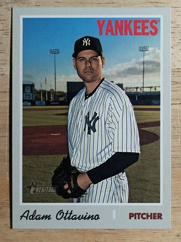 2019 Topps Heritage #548 Adam Ottavino
