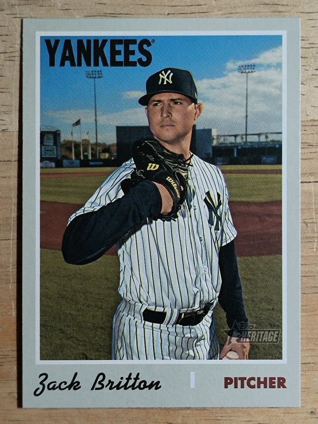 2019 Topps Heritage #549 Zack Britton